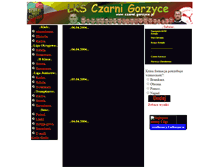 Tablet Screenshot of czarni.gorzyce.pl
