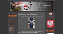 Desktop Screenshot of gic.gorzyce.pl